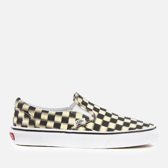 Vans Men's Classic Slip-On 'Blur Check' - Picture 1 of 8